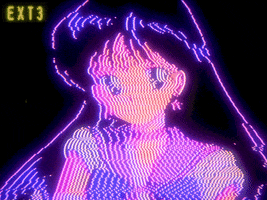Polygon1993 glitch 90s 80s vhs GIF