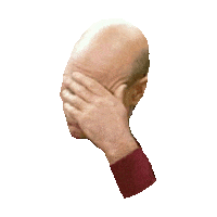 Idiot Facepalm Sticker by imoji