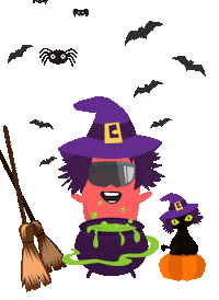 Virtual Reality Halloween Sticker by Codemodeon