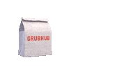 Hungry Food Sticker by Grubhub