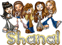 Glitter Bratz Sticker