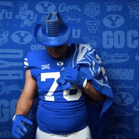 College Football Go Cougs GIF by BYU Cougars