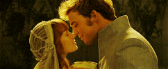 the hunger games kiss GIF