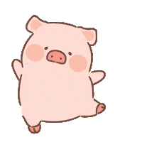 tiffanyngan7de8 piggy lulu toyzeroplus lulu the piggy Sticker