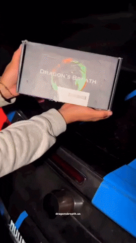 dragonsbreath giphyupload gtr dragons breath car flames GIF