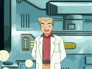 pokemon professor oak GIF