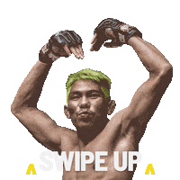 Swipe Up Mixed Martial Arts Sticker by ONE Championship