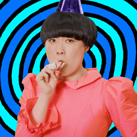 GIF by Atsuko Okatsuka
