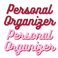 Produtividade Personalorganizer Sticker by As Organizadas