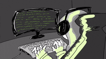 Working Computer Science GIF by CC0 Studios