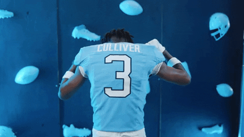 North Carolina Football GIF by UNC Tar Heels