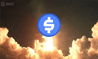 To The Moon Crypto GIF by Eco