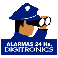 Digitronics camara seguridad digi camaras Sticker