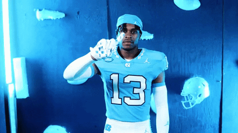 North Carolina Football GIF by UNC Tar Heels