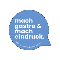 gastrozuerich restaurant gastro gastronomie nachwuchs Sticker