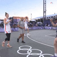 Womens Basketball Sport GIF by NBC Olympics