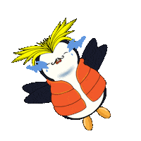 Sad Its Over Sticker by Pudgy Penguins