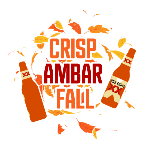 Fall Lager Sticker by Dos Equis Gifs to the World