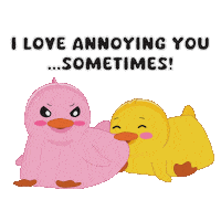 Couple Love Sticker by MeetDuckey