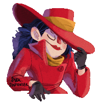 Carmen Sandiego Sticker