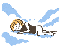 Night 睡 Sticker by @odkayo