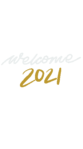 New Year Gold Sticker