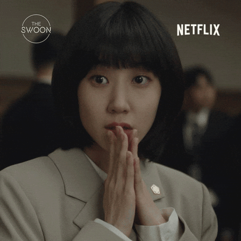 Korean Drama Wow GIF by Netflix K-Content