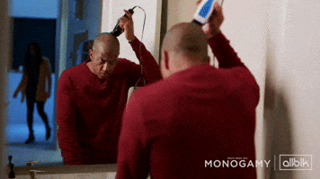 Buzz Cut Shaving Head GIF by ALLBLK