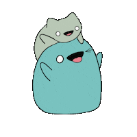 Best Friends Love Sticker by Skeletal Dropkick