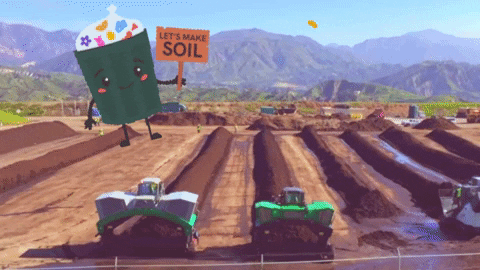 Earth Trash GIF by Common Ground Compost