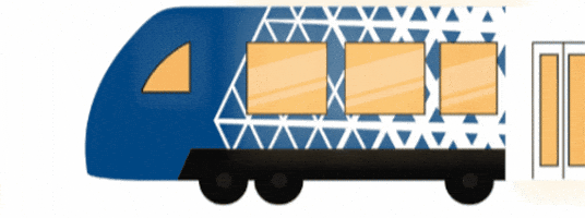 vlexx giphygifmaker train blau mainz GIF