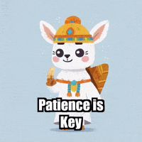 Wisdom Patience GIF by Llamaozi