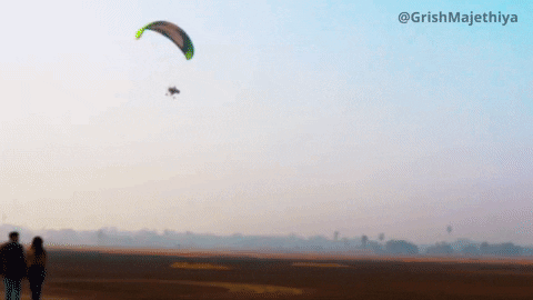 Extreme Sports Aviation GIF by Grish Majethiya