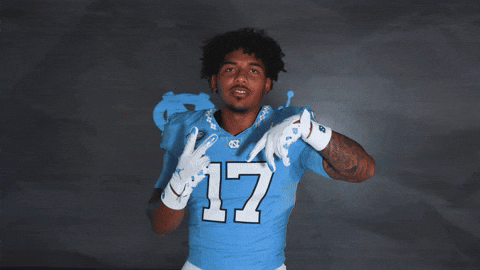 University Of North Carolina Football GIF by UNC Tar Heels