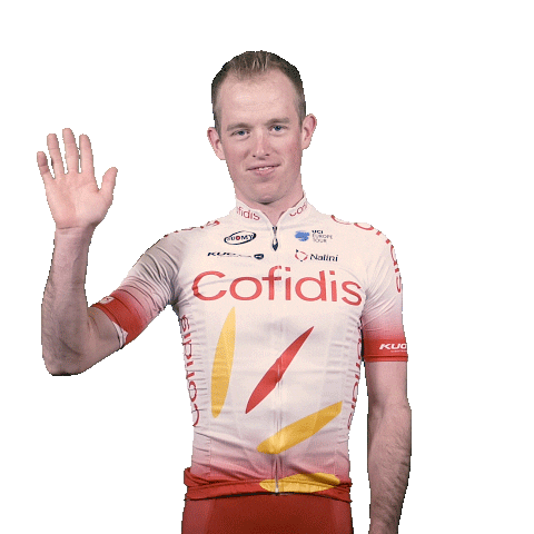 team cofidis hello Sticker by Team Cofidis - #CofidisMyTeam