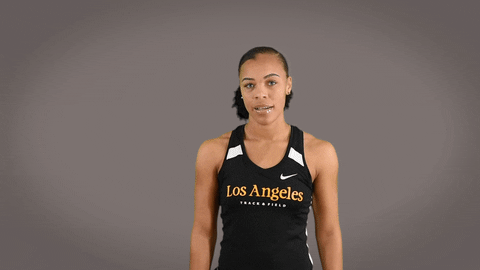 Cal State La Track GIF by Cal State LA Golden Eagles