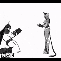 MrSOS batman catwoman usher absolute batman GIF