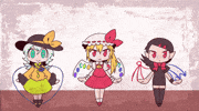 Dance Nue Houjuu GIF