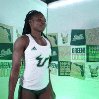 South Florida Horns Up GIF by USF Athletics