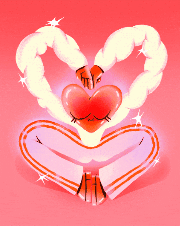 I Love U Animation GIF by Hanna Rybak