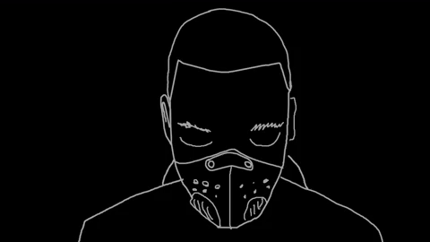 mask rotoscoping GIF