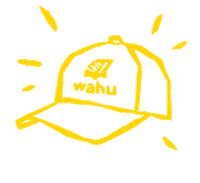 Wahuboard kappe wahu wahuboard wahukappe Sticker