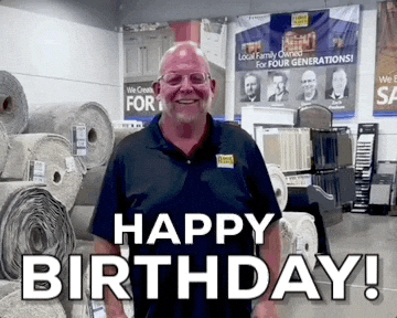 Happy Birthday GIF by Floor Trader of Tacoma
