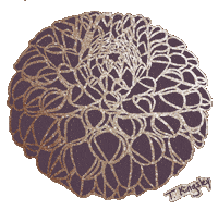Flower Dahlia Sticker