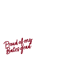 Graduation Bobcats Sticker by Bates College Alumni