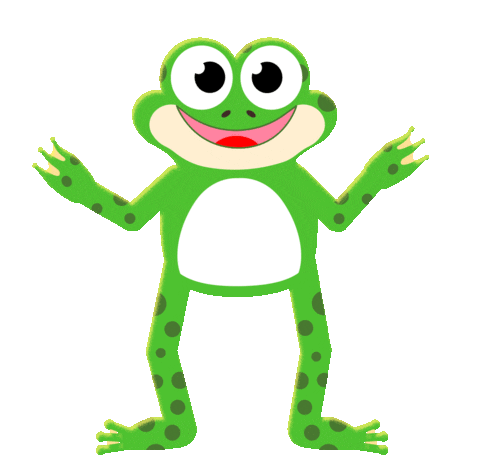 Dance Frog Sticker