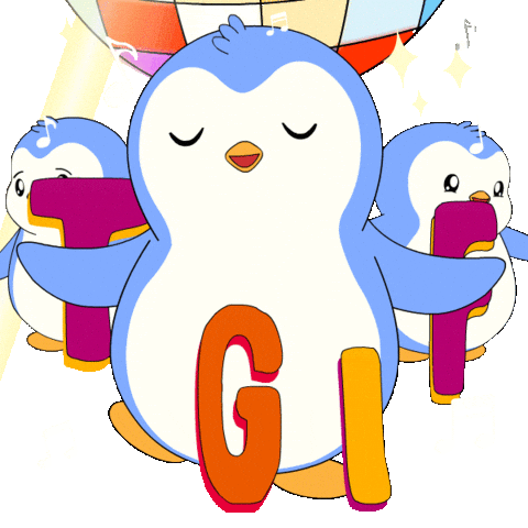 Dance Dancing Sticker by Pudgy Penguins