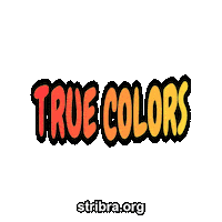 True Colors Sticker by stribra