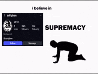I Believe In Supremacy GIF