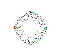 3D Flower Sticker by Quasi Crystals